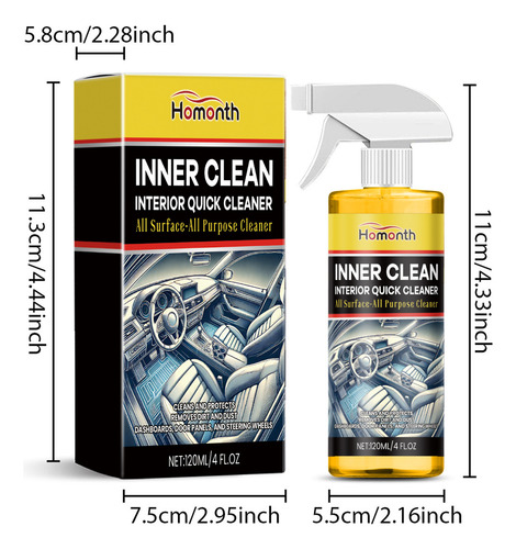 Limpiador De Interiores Limpiador De Interiores De Automóvil