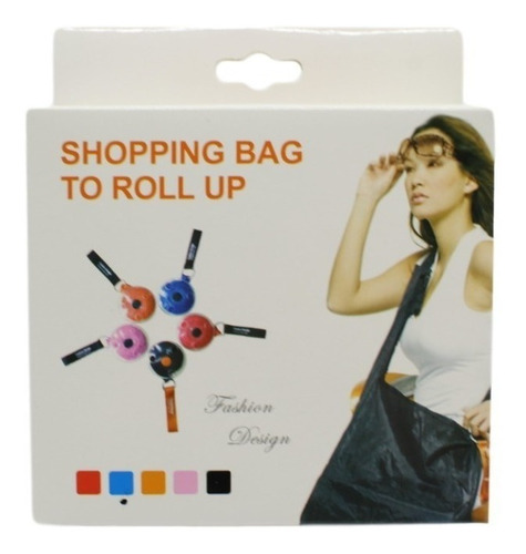 Imagen 7 de 8 de Bolsa Ecológica Enrollable Portátil Compacta Compras Resiste