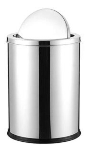 Lixeira Inox Basculante Com Tampa 5l- Wincy