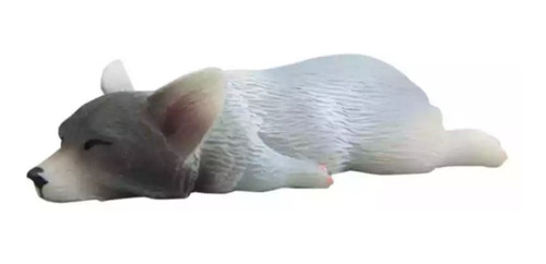 Molde Silicon Perro Corgi Patas Hacia Atrás