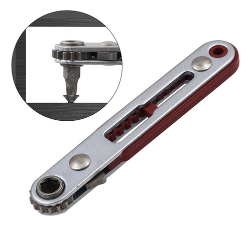 Xyl 6 Llave De Carraca De 1/4 Destornillador Hexagonal De