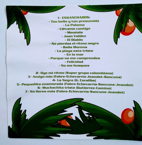 Super Palmera Cd Nuevo Original Al Frente Grandes Éxitos