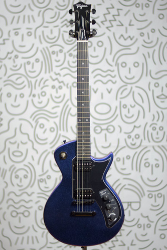 Guitarra Tagima Sixmart Single Cut Chameleon Blue Les Paul Efeitos Clean Distortion Overdrive Delay Chorus Reverb Com Palheta Groover