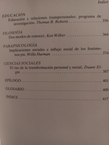 Más Allá Del Ego - Maslow, Capra, Grof, Wilber... (Usado)