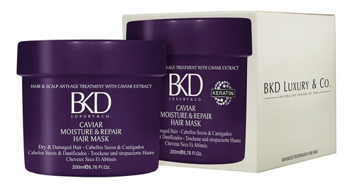 Bkd Máscara Caviar Moisture & Repair