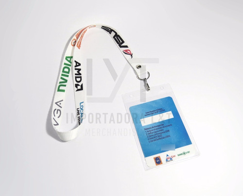 Imagen 6 de 8 de Cintas Publicitarias Personalizadas Impresas Simple Faz Logo Full Color Mosqueton Simple Eventos X 200u