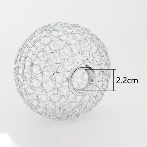 Pantalla De Lámpara De Globo Geométrico, Luz Colgante, Luz