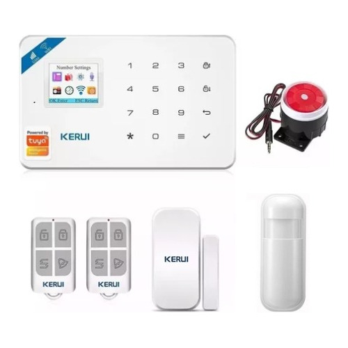 Kit De Alarma Inalambrica Gsm/wifi Para Casa O Negocio