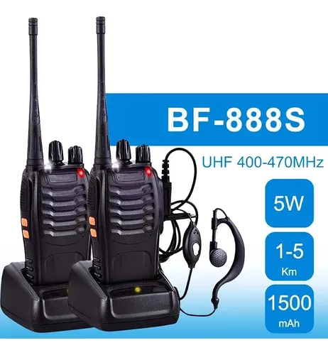 ホビーラジコン Baofeng-QS-888S Q Rádio Bidirecional Baofeng Bf-888s (2 Pacotes) Banda Qy