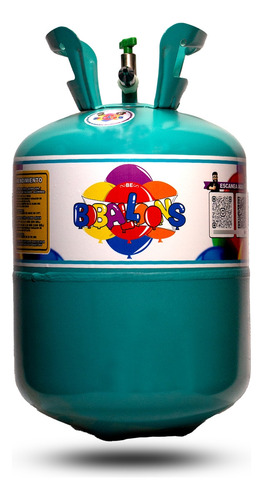 Helio Para Globos (no Mezclado Con Aire)