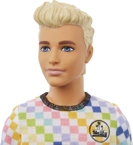 Imagem 2 de 6 de Barbie Ken Fashionistas Doll 174 Loiro 2021 No Brasil