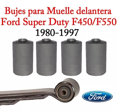 tubería Receptor Enredo Bujes P/ Muelle Delantera Ford Super Duty F450, F550 (80-97)