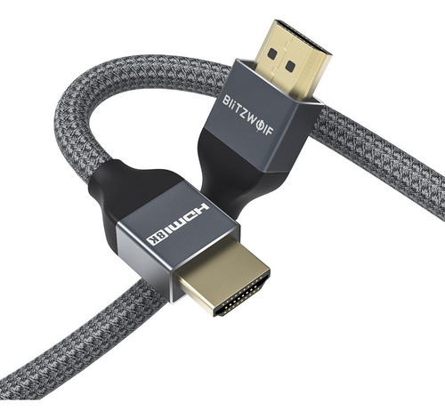 Cable Hdmi 2.1 Blitzwolf 8k 8k 48gbps 60hz, 120hz 03 Metros