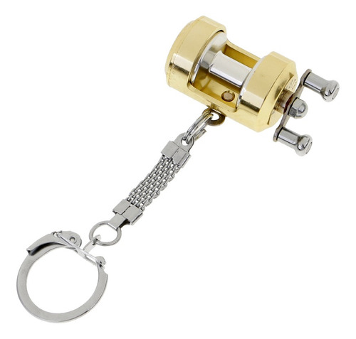 Llavero De Pesca De Lindo Carrete Trolling Modelo Carrete