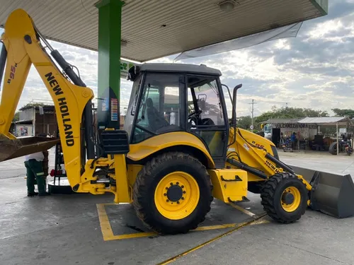 Retro Excavadora New Holland B95b Pajarita