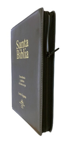 Imagen 2 de 8 de Biblia Reina Valera 1960 Letra Gigante Cierre Pjr Conc Negro