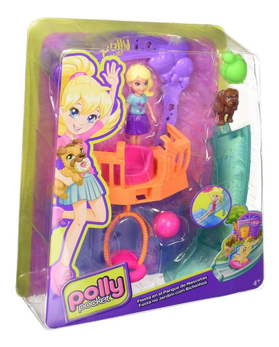 Polly Pocket Fiesta En El Parque De Mascotas Mattel