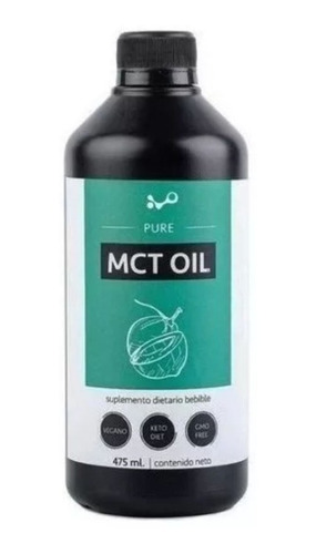 Mct Oil X 475 Ml | Origen Alemania | Keto - Vegan - Gmo Free