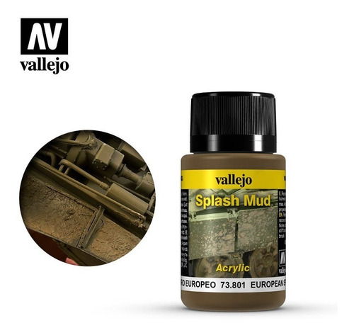 73801 European Splash Mud Weathering Effects Vallejo 40ml