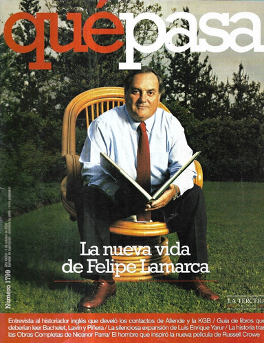 Revista Qué Pasa N° 1799 / 1-10-05 / Vida Felipe Lamarca