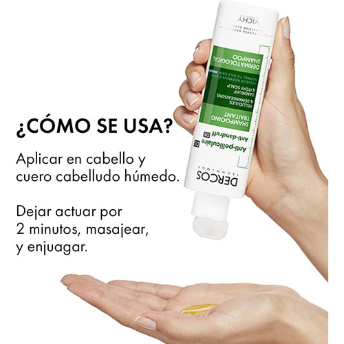 Vichy Shampoo Dercos Anticaspa 200 Ml Cabello Normal A Gras