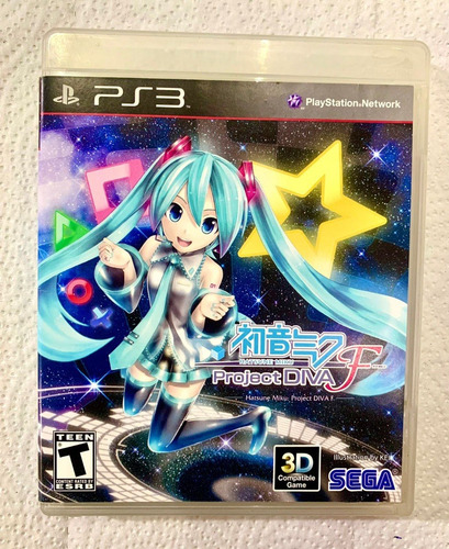 Hatsune Miku: Project Diva F (Usado)