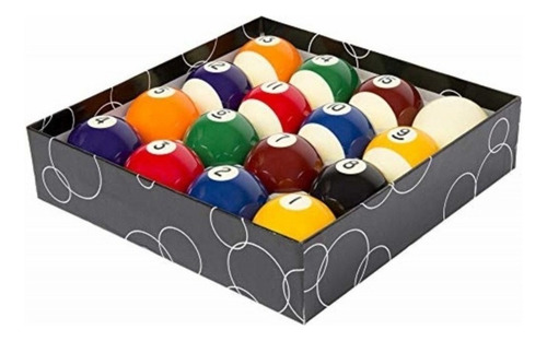 16 Bolas De Pool, Juego Completo, Mesa Pool, Villar