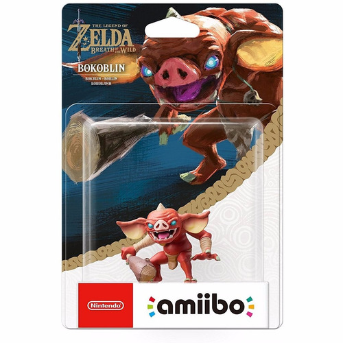 Amiibo Bokoblin Zelda Breath Of The Wild Wiiu Switch Link