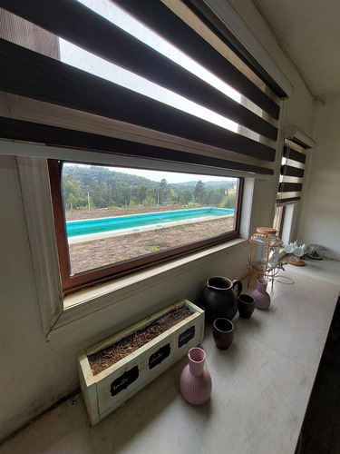Parcela En Venta Con Casa Amoblada 3 Dorm 1 Baño En Hualqui