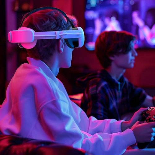 Head Strap With Battery For Meta Quest 3s/quest 3