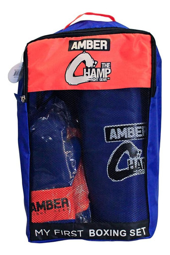 Amber Fight Gear Mini Boxing Toy Set Junior Para 3 A 7 Años 