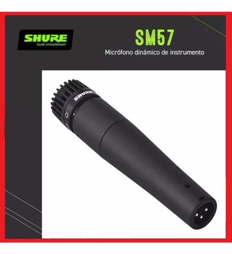 Shure SM57-LC - micrófono dinámico de instrumento