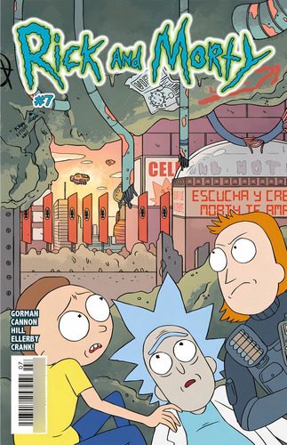 Rick And Morty 7a, De Justin Roiland, Dan Harmon, Tom Fowler., Vol. No Aplica. Editorial Kamite, Tapa Blanda, Edición No Aplica En Español, 2018