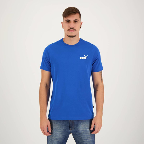 Camiseta Puma Ess Small Logo I Azul