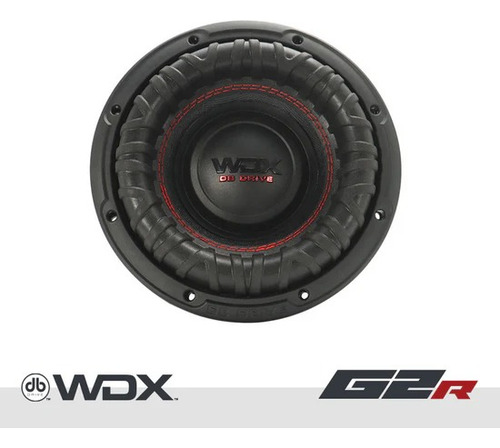 Subwoofer Db Drive Wdx8g2r.4 Doble Bobina 4-ohm 750watts Rms