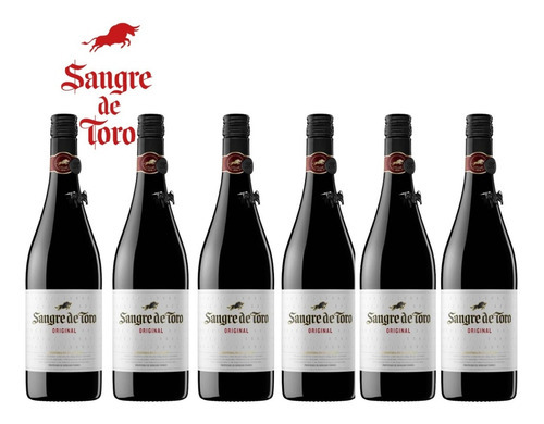 6 Vinos Miguel Torres Sangre De Toro Original Ensamblaje