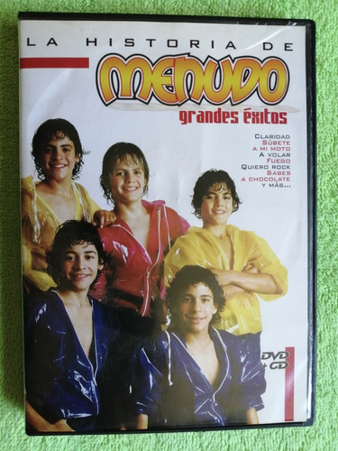 Eam Dvd + Cd La Historia De Menudo Grandes Exitos 2007 Sony