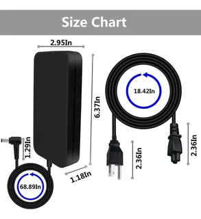 New Slim Ac 230w Charger Fit For Asus Rog Zephyrus Gx501 Gl7