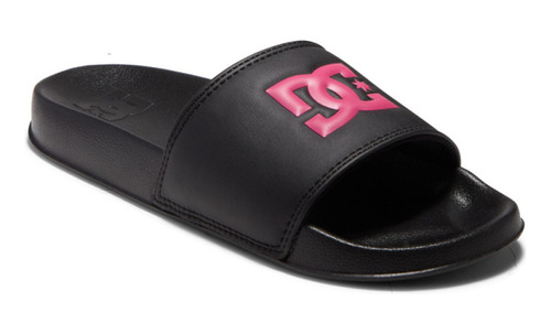 Sandalias Dc Shoes Slide Negro Mujer Adjl100038-bzp