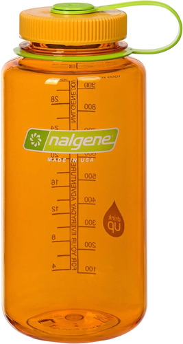 Botella P/ Agua Nalgene Capacidad De 1 L , Naranja