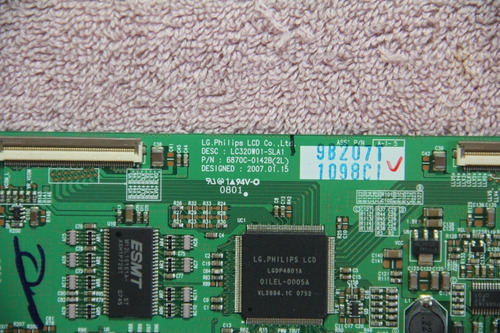 Tcon Philips 32pfl3322/78 Lc320w01-sla1 6870c-0142b(2l) (Usado)