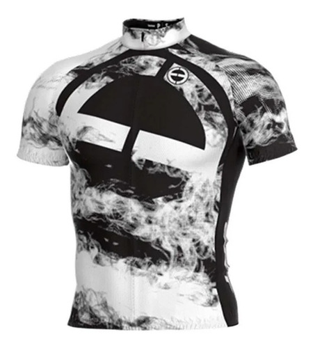 Imagem 1 de 4 de Camisa De Ciclismo Ert - Classic Black & White