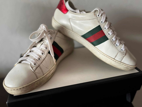 Contradicción Paleto textura Tenis Gucci Originales | MercadoLibre