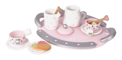 Set Juego De Té En Madera Classic World