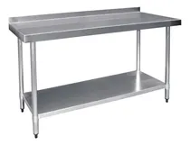 Comprar Mesa Mesas De Trabajo Debras Toda Inox Borde 0.87 Fama