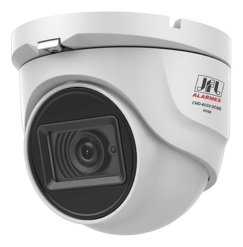 Câmera Jfl Chd-8030 8mp 4k Dome Infra 30 Metros Ip67