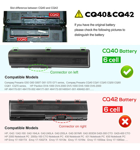 Batería Para Laptop Hp Pavilion G50 G60 G61hstnn-w51c
