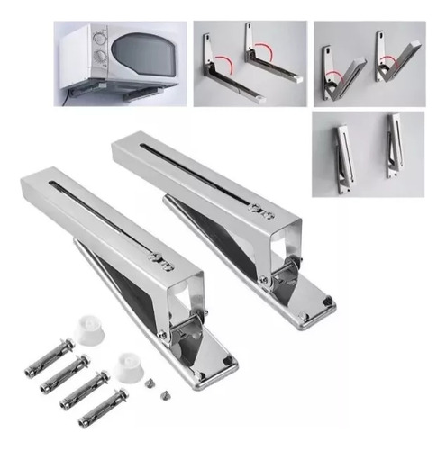 Soportes Plegables De Acero Inoxidable Para Microondas