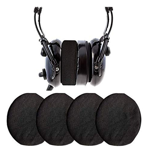 Headphone Covers,  2-pairs Washable Flex Headset Earpad...