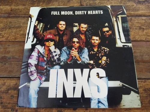 Inxs Full Moon, Dirty Hearts Vinilo Lp Brasil 1993 